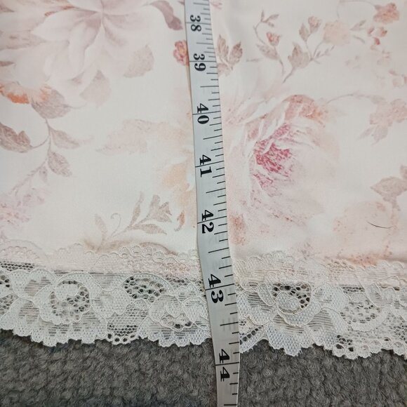 NEW Wayf Donna Lace Trim Asymmetrical Midi Slipdress in Vintage Floral, Size M - Picture 16 of 16